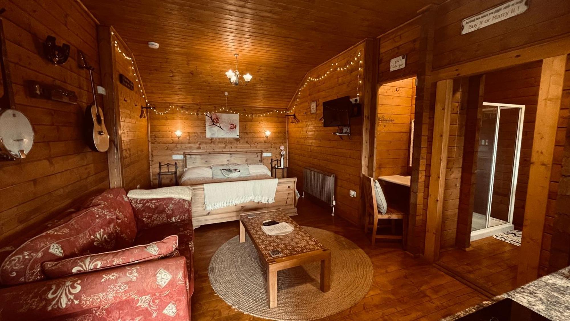 Blossom Cabin - Little Log Cabin In Wales Newtown  Zewnętrze zdjęcie