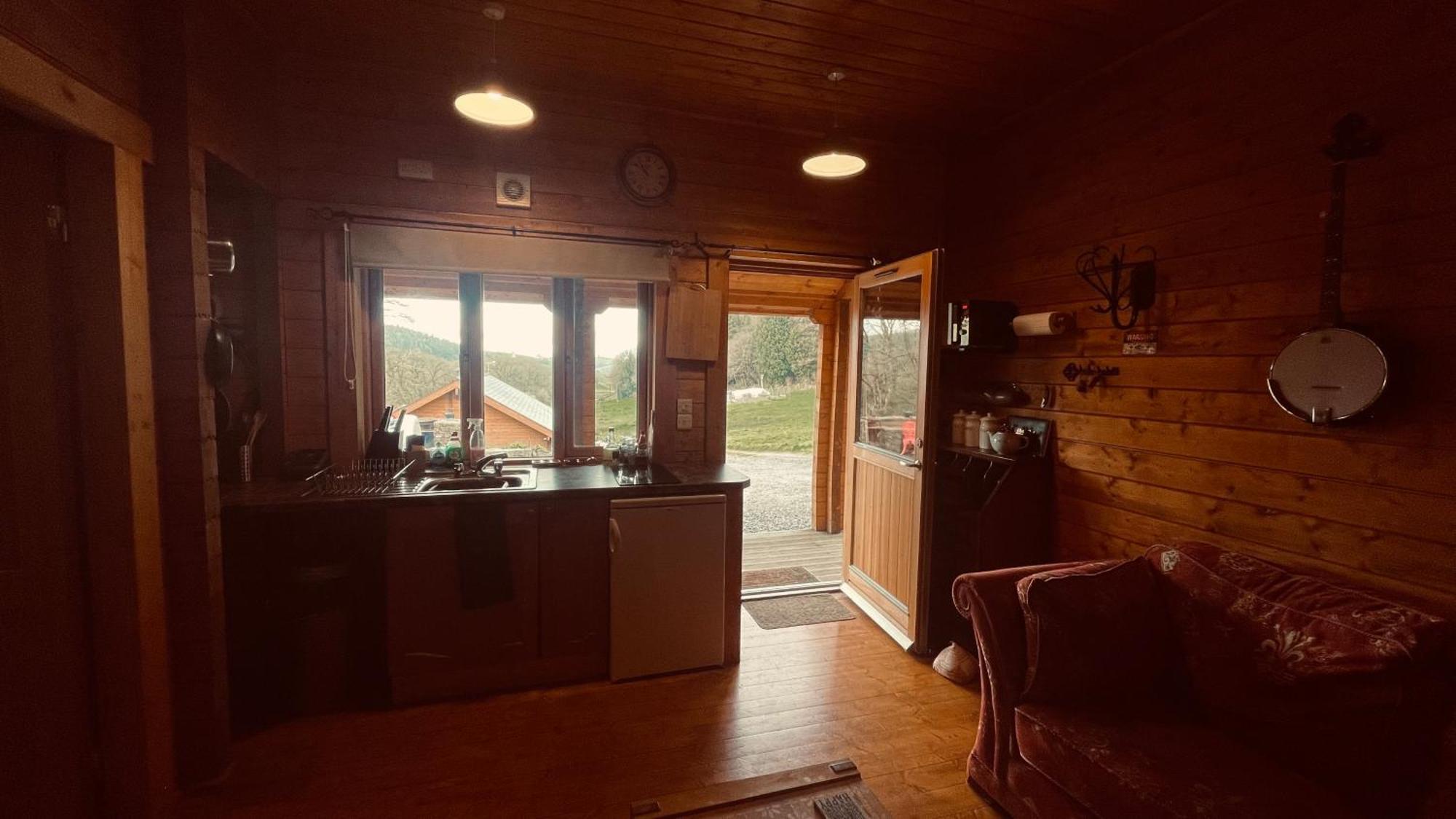 Blossom Cabin - Little Log Cabin In Wales Newtown  Zewnętrze zdjęcie