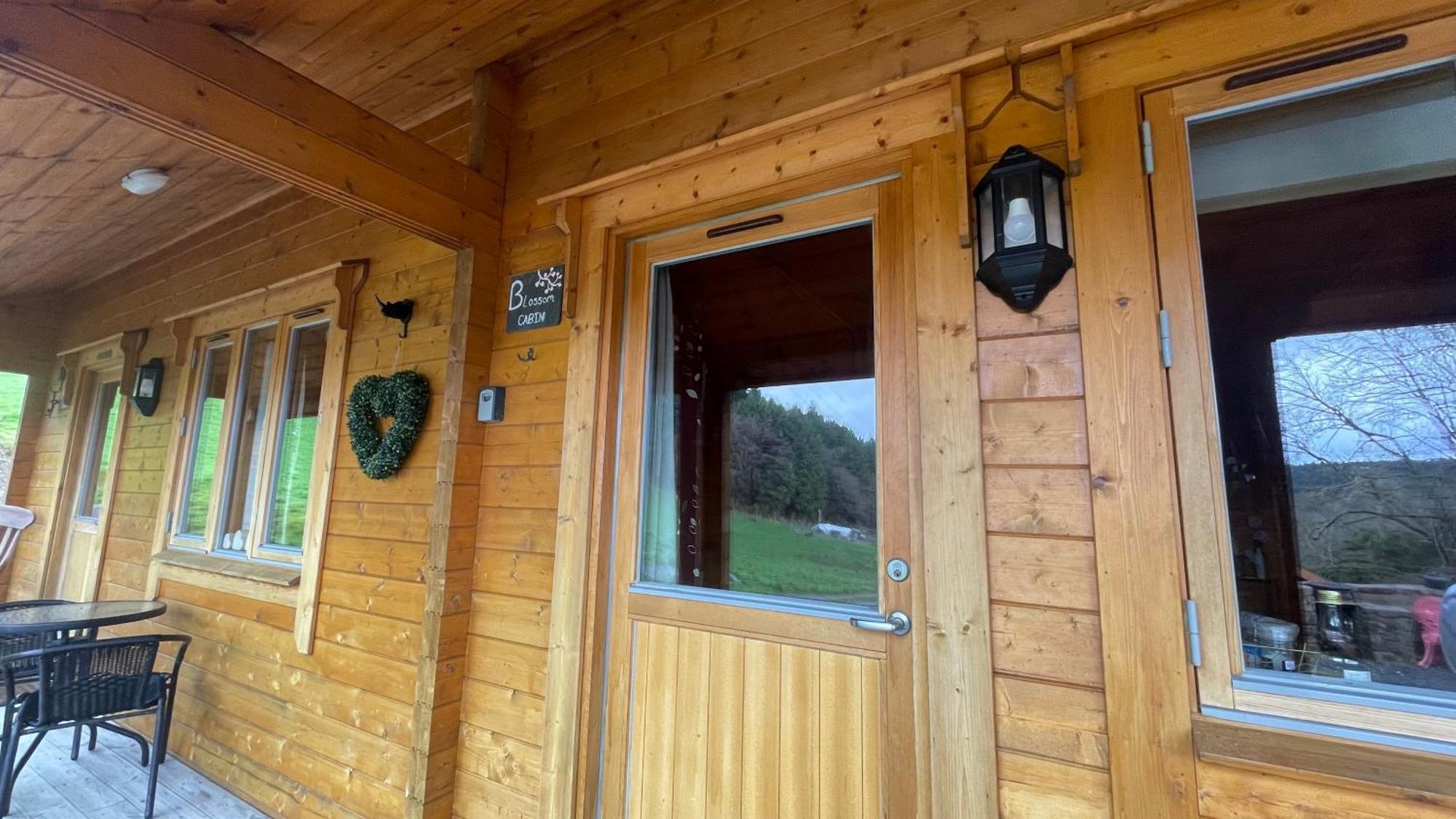Blossom Cabin - Little Log Cabin In Wales Newtown  Zewnętrze zdjęcie
